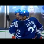 Nikita Zaitsev assists on Brown's wrister for Leafs (2017)