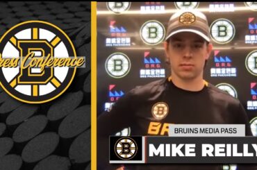 Mike Reilly Bruins Practice Interview