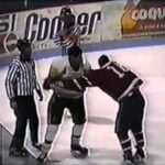 Patrick Côté vs  David Desnoyers LHJMQ 3 03 95