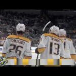 Yakov Trenin scores vs Sharks in 8-0 Predators win (5 mar 2022)