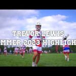 Trevor Lewis Summer 2023 Lacrosse Highlights