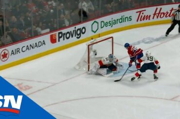 Jesperi Kotkaniemi Toe Drags Around James Reimer For Sweet Goal