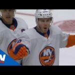 Anthony Beauvillier Caps Off Islanders' Pretty Passing Play With Goal Against Predators