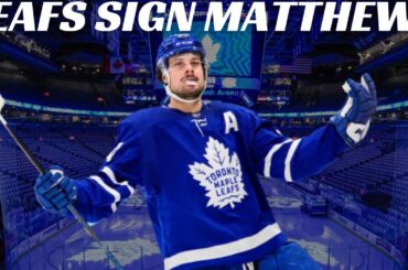 Breaking News: Maple Leafs Sign Auston Matthews 4 Year Extension