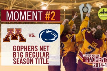 #2: Gophers Win 4th Straight Conference Crown vs. Penn State