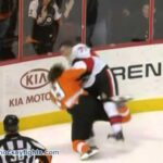 Nick Foligno vs Claude Giroux Jan 20, 2011