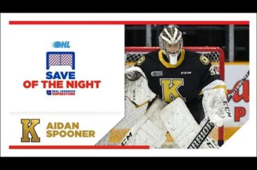 OHL Save Of The Night | Aidan Spooner | April 10, 2022