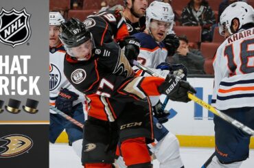 Rickard Rakell collects first NHL hat trick