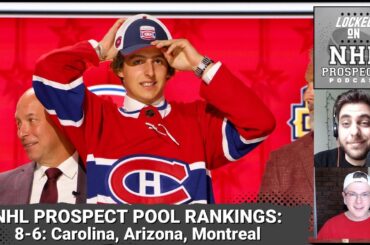 2023 NHL Prospect Pool Rankings, 8-6: Carolina Hurricanes, Arizona Coyotes, Montreal Canadiens