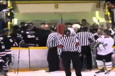 Hockey Fights - Gallant vs Poirier Jan 17