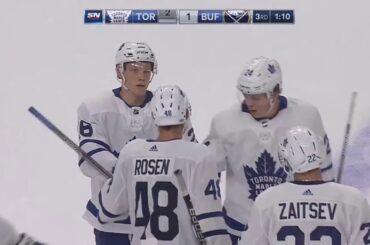 Nikita Soshnikov EN Goal - 2017 Pre-Season: Toronto Maple Leafs vs Buffalo Sabres 2017-09-23