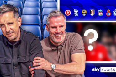 Guess The Player From Their Career Path 👀 | Gary Neville vs Jamie Carragher