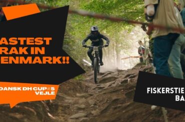 Dansk Downhill Cup  2022 Vejle// FASTEST and ROUGHEST track in DK, Fiskerstien is back! POV full run