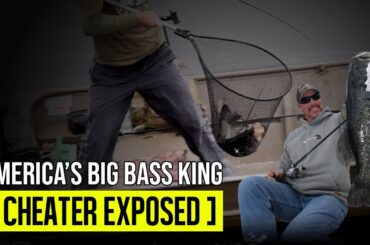 Big Bass "King" Mike Long Caught Snagging Spawning Largemouth Bass