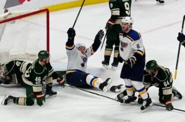 Tarasenko drives to net, Edmundson finishes off Wild in OT