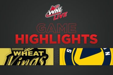 WHL Highlights: Wheat Kings (2) at Blades (3) - March 18, 2023