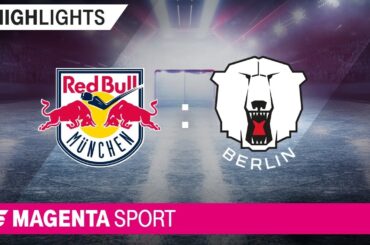 EHC Red Bull München - Eisbären Berlin | Viertelfinale, Spiel 1, 18/19 | MAGENTA SPORT