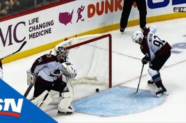 Gabriel Landeskog Accidentally Knocks Puck Into Own Net In Overtime