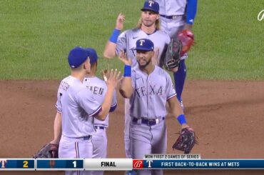 Rangers Win Back-To-Back in New York | Rangers Baseball