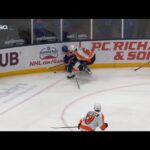 Samuel Morin 5 minute Major on Casey Cizikas