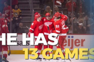 Red Wings have 13 games in.