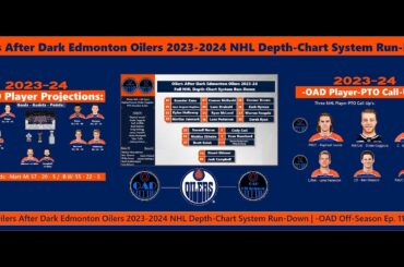 Oilers After Dark Edmonton Oilers 2023-2024 NHL Depth-Chart System Run-Down | -OAD Off-Season Ep. 11