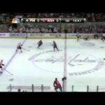 Big Hit : Troy Brouwer v Erik Gustafsson : Philadelphia Flyers v Washington Capitals : March 4 2012