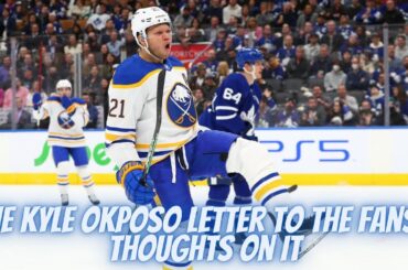 The Kyle Okposo Letter To The Fans - Thoughts On It