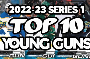 10 of The Top 2022-23 Upper Deck Series 1 Hockey Young Guns to Collect/Invest In!