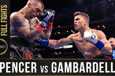 Spencer vs Gambardella FULL FIGHT: September 28, 2019 | PBC on FS1