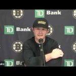 Chris Wagner Postgame Interview | Bruins vs. Penguins