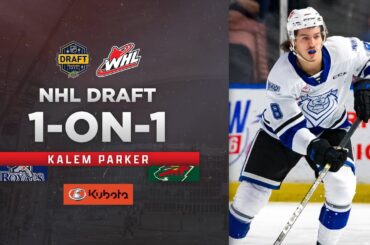 2023 NHL Draft 1-on-1 - Kalem Parker