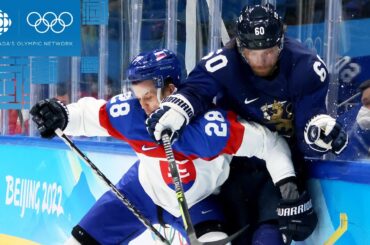 HOCKEY: Finland vs. Slovakia | Men's Olympic Ice Hockey | Highlights | Beijing 2022 Olympics