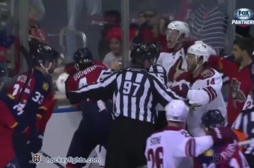 Kyle Chipchura vs Erik Gudbranson Oct 30, 2014