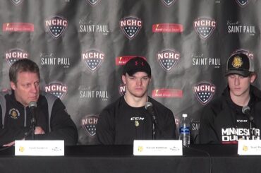 NCHC Frozen Face-off pre-tournament press conference (3/15/18)