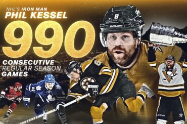 Phil Kessel Receives Standing Ovation AfterBreaking Iron Man Record