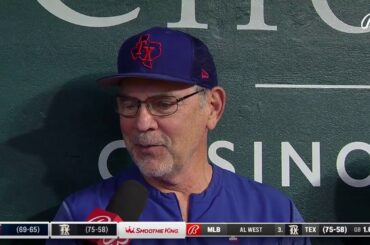 Bruce Bochy on Playing in September | Rangers Live