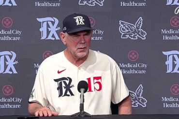 Bruce Bochy Postgame: Twins 5, Rangers 1