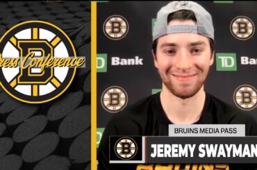 Jeremy Swayman Postgame Interview | Bruins vs Islanders