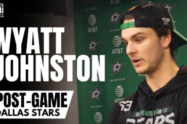 Wyatt Johnston talks Dream of Playing in Stanley Cup Playoffs, Rookie Season & Jake Oettinger