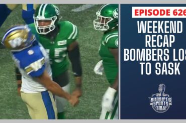 Blue Bombers lose Labour Day Classic to Roughriders, Pete Robertson suspended, Canada basketball