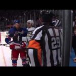 Steve Ott hits Michael Del Zotto [HD]