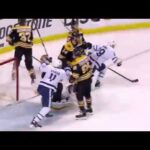 Connor Brown 1st Goal of the Playoffs | Game 5 | Toronto Maple Leafs @ Boston Bruins - 4/21/2018