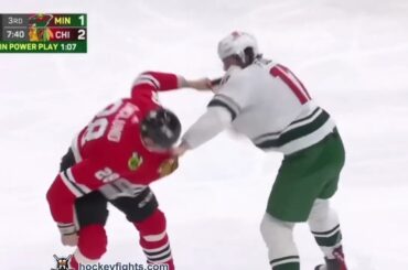 Marcus Foligno Fights 2022-23