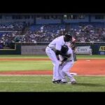 2012/05/16 Rhymes hit by pitch