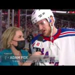 Postgame Interview With Adam Fox After Game 7 Victory in Carolina