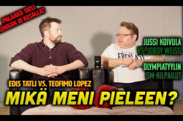 Ringside Studio 37: Tatli vs. Lopez -jälkipyykki, SM-kisat, Koivula vs. Weiss