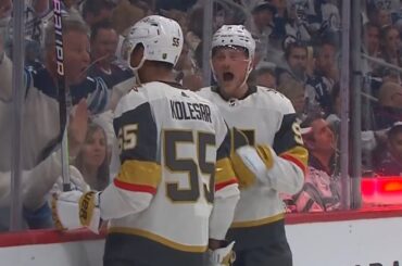 Kolesar taunts Jets fans after scoring 2022 - 2023 Playoffs