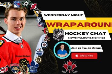 NHL Wednesday Night Wraparound - Talk Hockey With Us Live!