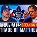 🚨 LATEST LEAFS NEWS! Big Deals Involving Auston Matthews! Player Leaving? TORONTO MAPLE LEAFS NEWS